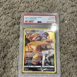 2022 POKEMON SWORD & SHIELD LOST ORIGIN #TG03 FULL ART/CHARIZARD PSA 10 - Image 3