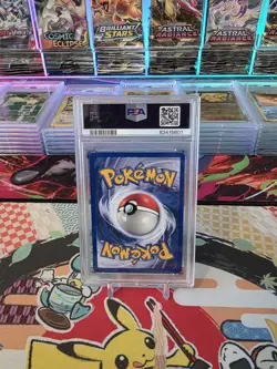 2000 POKEMON ROCKET 1ST EDITION #55 EEVEE NM-MT PSA 8 - Image 4