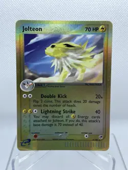 👉 Pokemon TCG Jolteon 6/100 EX Sandstorm Reverse Holo Rare 2003 - Image 1