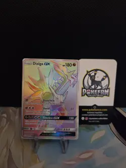 Dialga GX Secret Rare 164/156 - Pokemon SM Ultra Prism Holo GX NM - Image 2