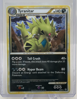 Tyranitar 26/95 HGSS Unleashed - Non-Holo - Pokemon - NM - Image 1
