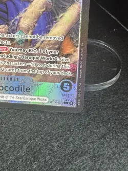 Bandai One Piece Crocodile OP14-079 Leader Special Foil 5000 Power - Image 4