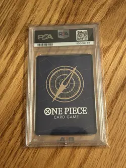 One Piece Roronoa Zoro Wings of the Captain SEC Alt Art OP06-118 PSA 10 English - Image 2