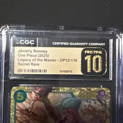 one piece op12 118 jewelry bonney CGC 10 Pristine - Image 2