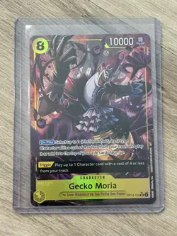 Gecko Moria - OP14-104 (Alternate Art) OP14-104 The Azure Sea's Seven Foil - Image 1