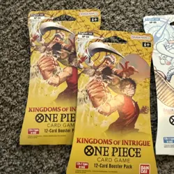 One Piece Sleeved Booster Pack Lot Of 4 (2) Awakening Of The New Era (2) OP-04 - Image 3
