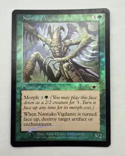 Nantuko Vigilante x1 *FOIL* MTG Legions 1x Magic Very Good Moderate Play VG MP - Image 1
