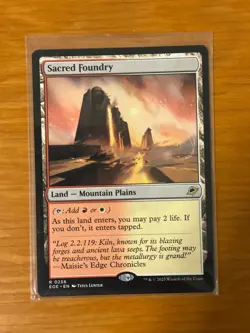 Sacred Foundry - Edge of Eternities EOE - MTG - Image 1