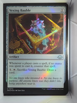 Vexing Bauble (FOIL) - U212 - MTG - Modern Horizons 3 (MH3) - Image 1