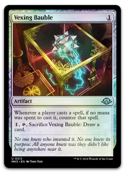 Vexing Bauble #212 (Foil) (NM) Modern Horizons 3 MH3 Magic MTG - Image 1