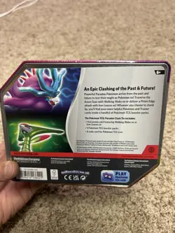 Pokemon Paradox Destinies Walking Wakes ex Tin w/5 Booster Packs New/Sealed - Image 3