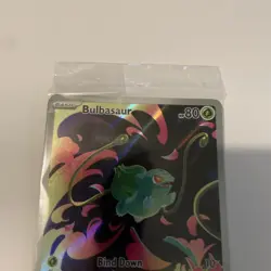 Pokemon TCG Bulbasaur Promo Mega Evolution Stamp 133/132 Sealed - Image 3