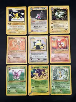 Pokemon Card Rare Vintage Lot Fossil, E-Reader, Jungle - 1999 WOTC Era MP/HP - Image 1
