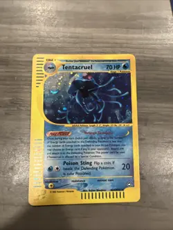 Pokemon 2002 E-Series Tentacruel H26/H32 Aquapolis Holo Card - Image 1