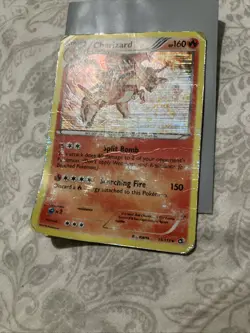 Pokemon TCG Charizard 19/113 Legendary Treasures Holo Rare - Image 2