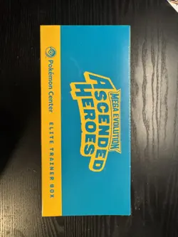 Pokemon TCG Ascended Heroes Pokemon Center Exclusive ETB New Factory Sealed - Image 3