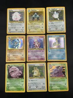Vintage Holo Rare Pokemon Card Lot WOTC 1999/2000 Era Collection MP/HP Mewtwo - Image 1