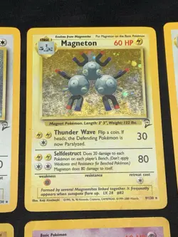 Vintage Holo Rare Pokemon Card Lot WOTC 1999/2000 Era Collection MP/HP Mewtwo - Image 3