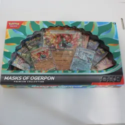 Pokemon TCG Masks of Ogerpon Premium Collection Box Sealed New - Image 1