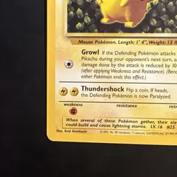 Pokemon Vintage Ivy Pikachu #1 WotC Black Star League Promo 1999 - Image 5