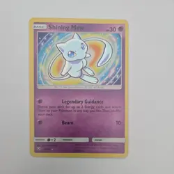 2017 Pokemon SM Shining Legends 40/73 Shining Mew NM - Image 1