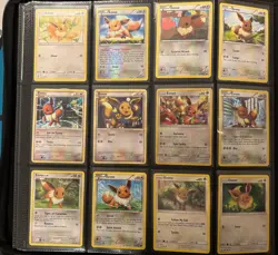 30+ Eevee and Eeveelution Pokemon Card Lot - Image 1