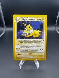 2000 Pokemon Light Jolteon 48/105 Neo Destiny Uncommon Unlimited Regular English - Image 2