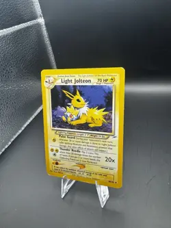 2000 Pokemon Light Jolteon 48/105 Neo Destiny Uncommon Unlimited Regular English - Image 4