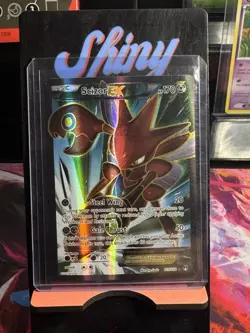 Pokemon TCG Scizor EX Full Art Ultra Rare Holo Card 119/122 Breakpoint - Image 1
