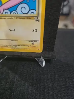 Pokemon Surfing Pikachu #28 Black Star Promo Vintage MP+ WOTC Ct5 - Image 4