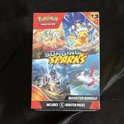 Pokemon Scarlet & Violet Surging Sparks Booster Bundle Jolteon 6 Packs - Image 4