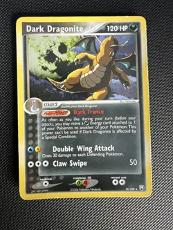 Pokemon TCG Dark Dragonite Holo Rare Card 15/109 Team Rocket Returns LP - Image 1