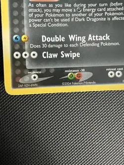 Pokemon TCG Dark Dragonite Holo Rare Card 15/109 Team Rocket Returns LP - Image 5