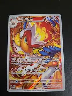 Infernape 173/167 Illustration Rare - Pokemon Twilight Masquerade - NM - Image 1