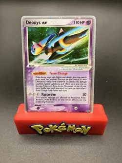 Deoxys ex (Speed Forme) 2005 EX Emerald 93/106 Holo Rare Pokemon English NM - Image 1