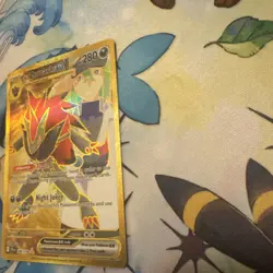 Pokemon TCG Journey Together NS Zoroark EX Gold Rare Card 189/159 - Image 3