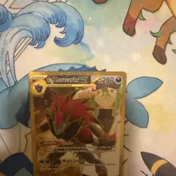 Pokemon TCG Journey Together NS Zoroark EX Gold Rare Card 189/159 - Image 5