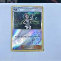 Mallow Reverse Holo Uncommon LP Guardians Rising 127/145 Pokemon Card TCG - Image 1