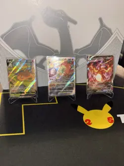 Pokemon TCG Charizard UPC Promo Set: SWSH260, SWSH261, SWSH262 - Image 1
