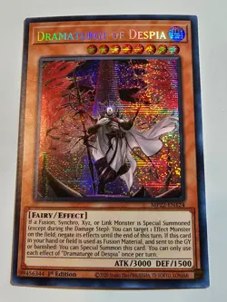 Dramaturge of Despia MP22-EN124 1st Edition Prismatic Secret Rare Yugioh - Image 1