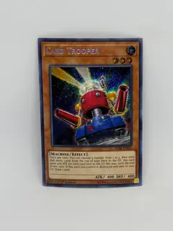 Yugioh Card Card Trooper BLRR-EN053 SECRET RARE 1st Ed. - NM - Image 1