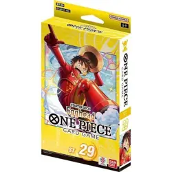 One Piece Egghead ENGLISH Starter Deck ST29 SEALED NEW w/ 3 Card Bonus Pack - Image 1