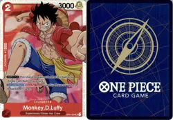 Monkey.D.Luffy OP01-024 - One Piece TCG - SR Near-Mint Super Rare English - Image 1