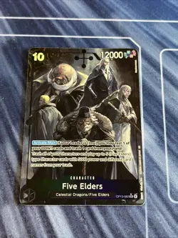 Five Elders Alt Art (OP13-082 SR) One Piece TCG (ENGLISH) - Image 1