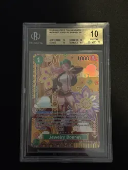 2024 One Piece Two Legends #ST02007 Jewelry Bonney SP BGS 10 PRISTINE - Image 1