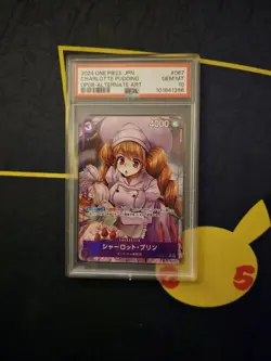 2024 ONE PIECE JAPANESE TWO LEGENDS ALTERNATE ART #067 CHARLOTTE PUDDING PSA 10 - Image 1