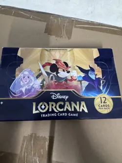 Disney Lorcana TCG: The First Chapter Booster Box - 24 Packs - Sealed - Image 1