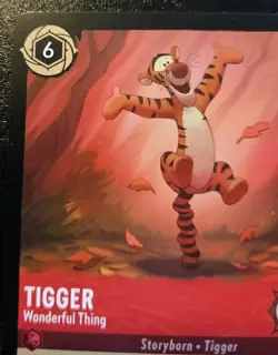 Tigger - Wonderful Thing 127/204 Uncommon The First Chapter Disney Lorcana TCG - Image 2