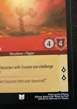 Tigger - Wonderful Thing 127/204 Uncommon The First Chapter Disney Lorcana TCG - Image 5