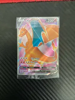 Charizard V SWSH050 SWSH: Sword & Shield Promo Cards Holo Sealed - Image 1